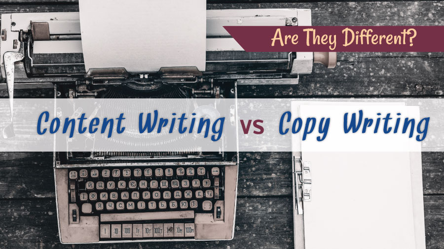 Copywriting vs. Content Writing