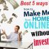 6 pages to make money online from home.