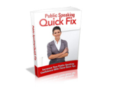 Public Speaking Quick Fix