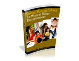 Saving Time and Money for Work at Home Entrepreneurs