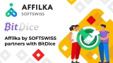 Softswiss Affilka and Cryptocasino BitDice Launch New Affiliate Program