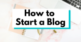 How to create a blog with WordPress in 3 steps.